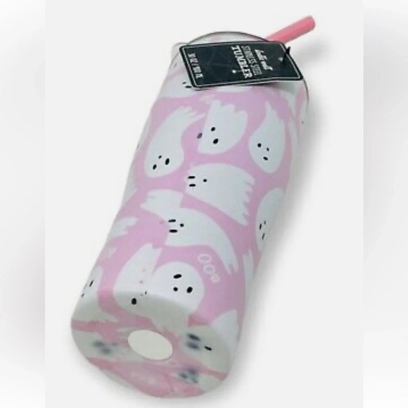 Hard to find TIK TOK VIRAL Pink Ghost 30oz Tumbler - Picture 2 of 5
